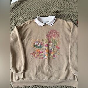 🍁 Vintage Gopher collared fall sweatshirt